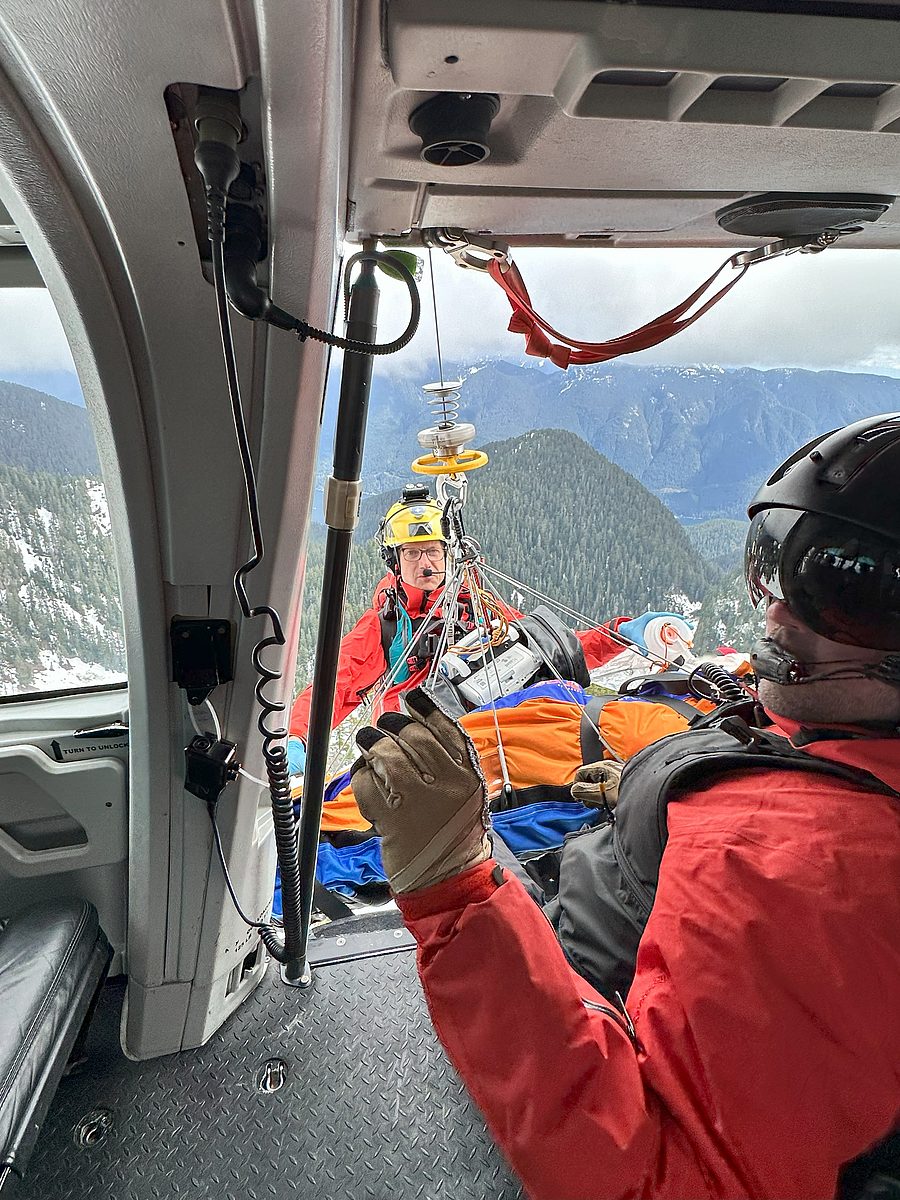 Hoist Into Aircraft