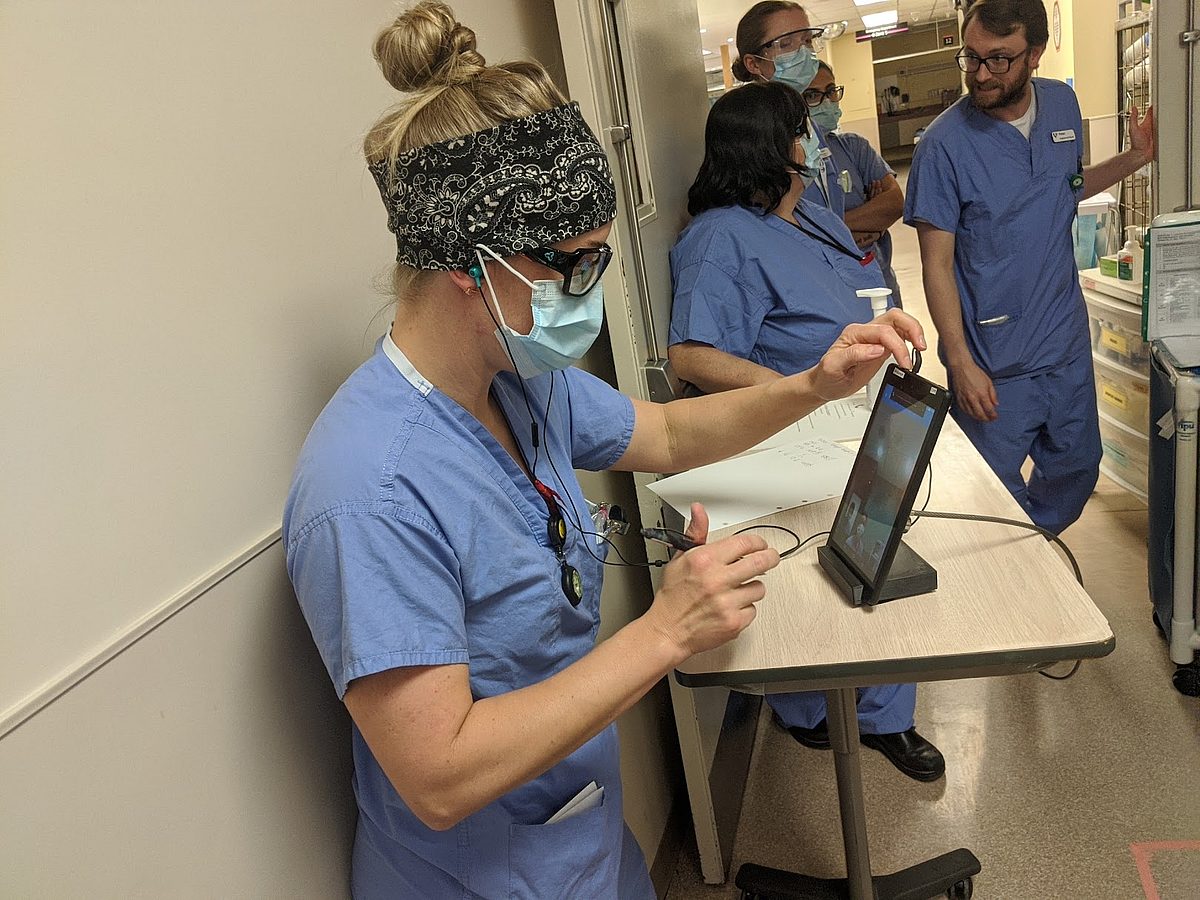 Healthcare Worker Tablet